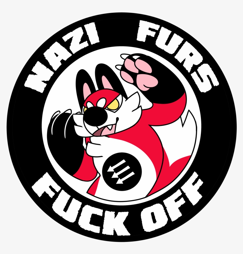 31 Replies 293 Retweets 478 Likes - Nazi Furs Fuck Off, transparent png download