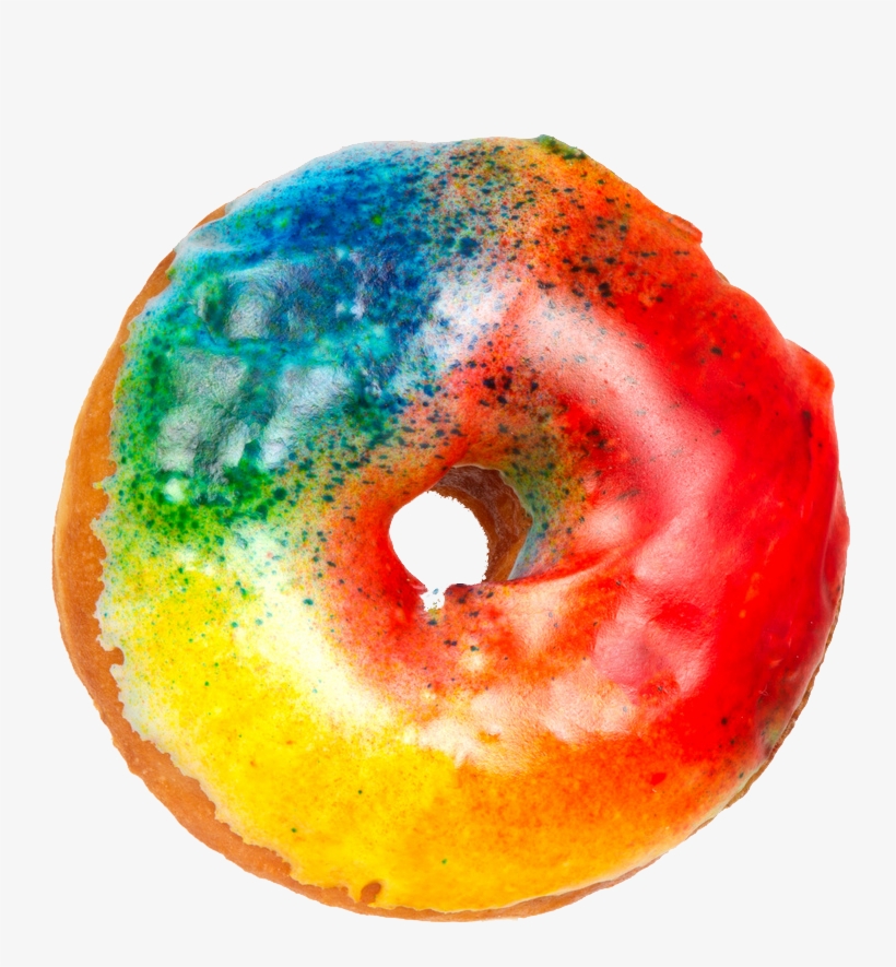 Donuts Png Hd Free Image - Cheer Collection Reversible Plush Donut Throw Pillow, transparent png download