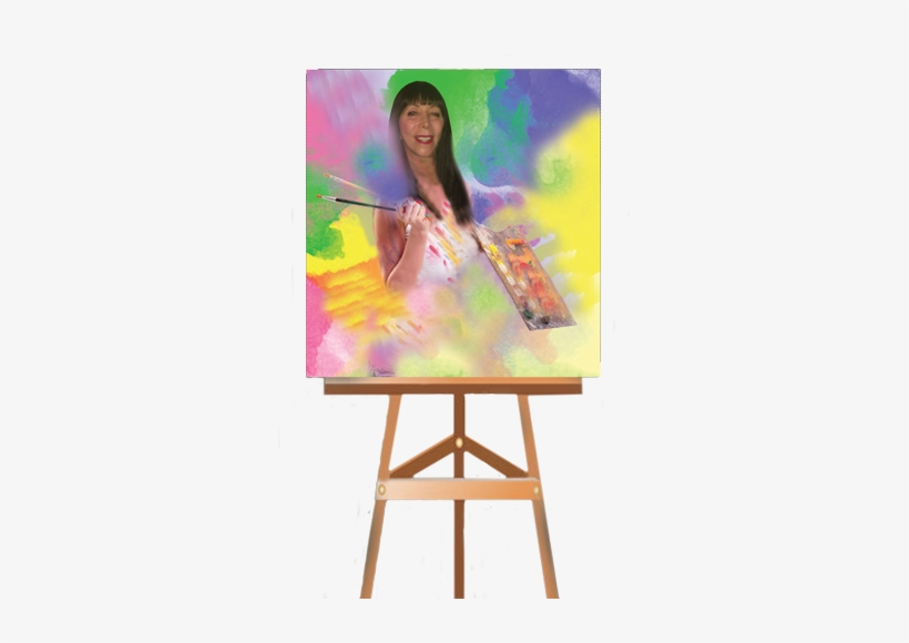 Jackie France Portrait - Painting, transparent png download
