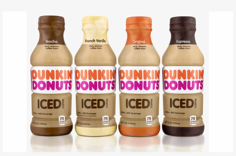 Dunkin Donuts Rtd Coffee Web - Dunkin Donuts Coffee Bottles, transparent png download