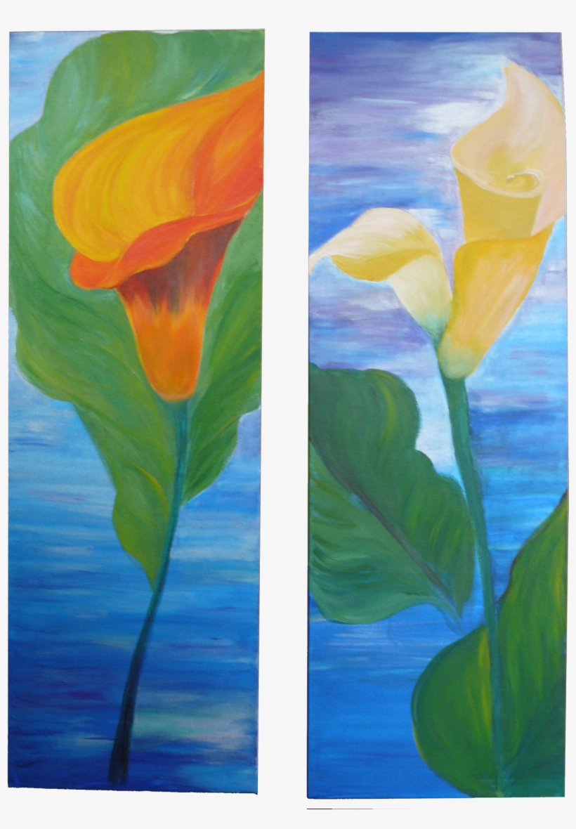 Giant White Arum Lily, transparent png download