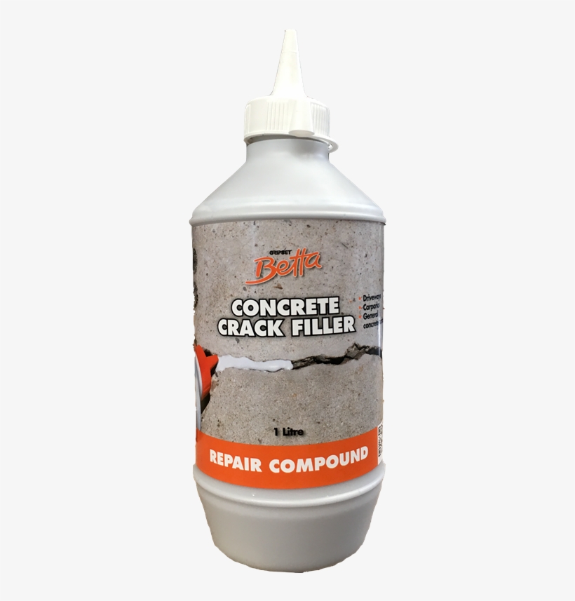 Gripset Betta 1l Concrete Crack Filler - Concrete, transparent png download