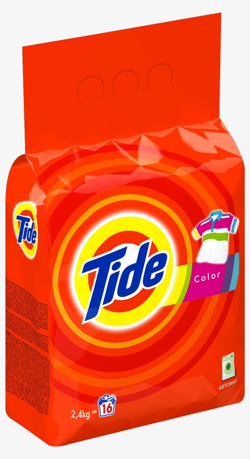 Washing Powder Tide Png - Порошок Пральний Tide 2.4 Кг, transparent png download