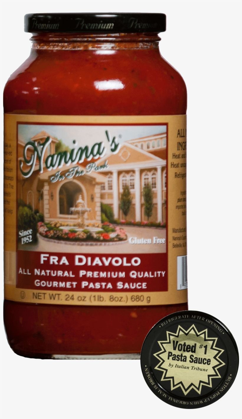 Fra Diavolo Sauces - Naninas Vodka Sauce - 26 Oz, transparent png download