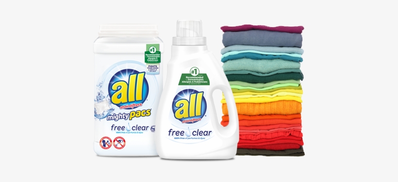 All Free Clear Connection - All Detergent, Free Clear - 46.5 Fl Oz, transparent png download