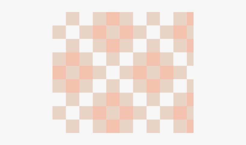 Modern Granny Square Pink White Fabric By Seekatesewfabric - Visual Patterns Equations, transparent png download