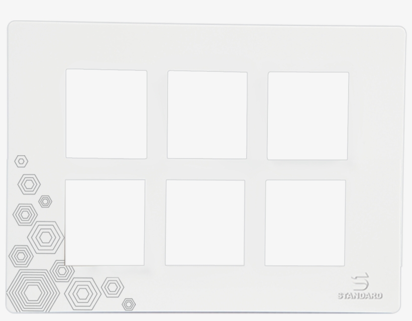 12 M Rhomb Cover Plate White Rhomb Ivy Modular Range - Vector Graphics, transparent png download