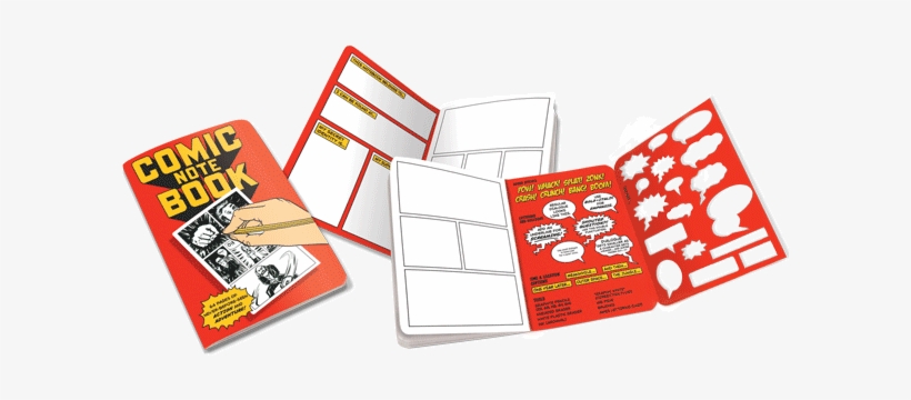 Unemployed Philosophers Guild Comic Book Notebook - Comic Book Notebook, transparent png download