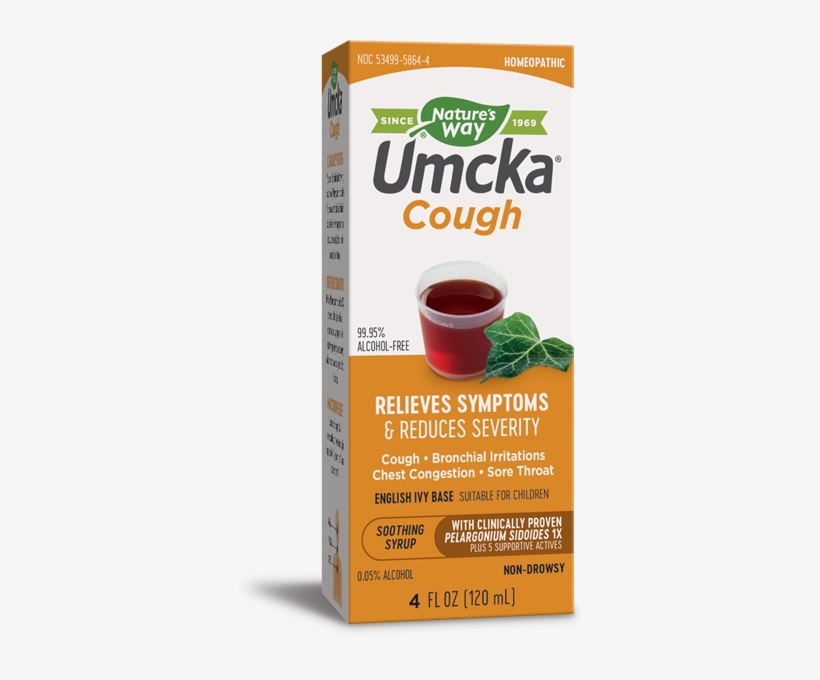Umcka Cough Syrup - Cold Medicine, transparent png download