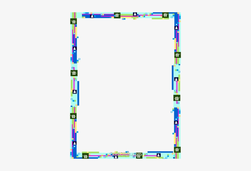 Navidad Con Temas Del Marco Libres De Derechos Ilustraciones, transparent png download