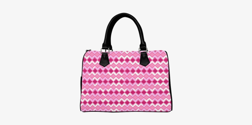Pink Diamonds Boston Handbag - Peter Cafe Slytherin Harry Potter Barrel Type Handbag, transparent png download