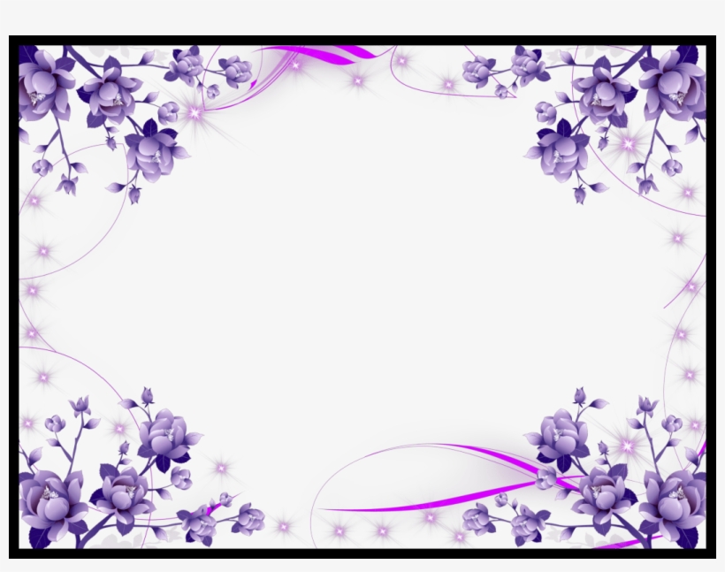 Awesome Orchid Blue Orchid Blue Png Astonishing Marcos - Purple Border, transparent png download