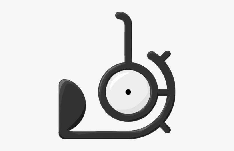 Bracket Frame Clipart Png - Pokemon Unown Emoji, transparent png download