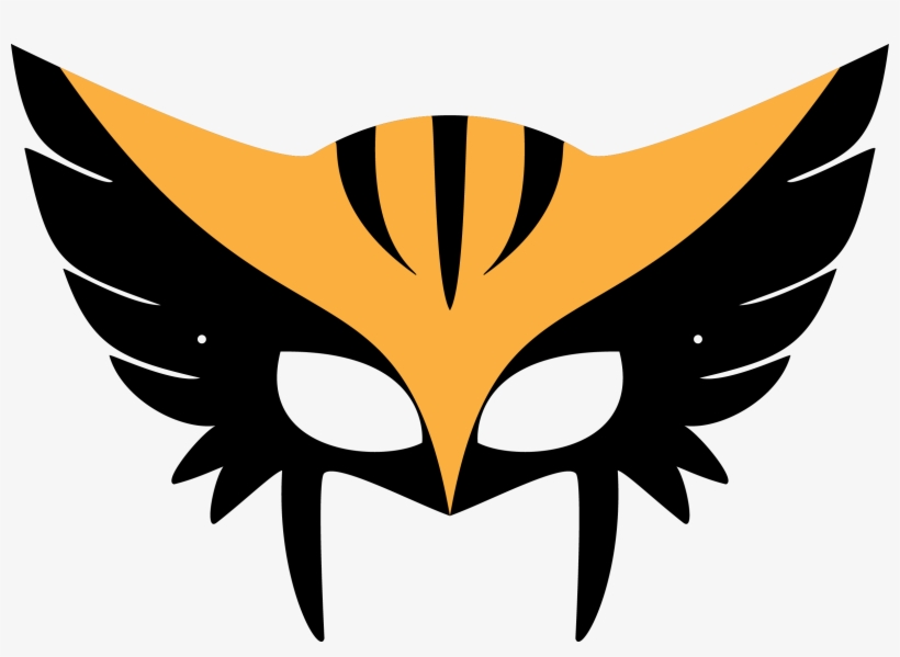 Cut It Out - Hawkgirl Printable Mask, transparent png download