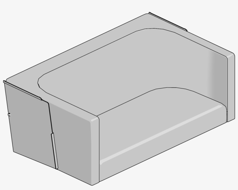 Seat-rumble,48 In,contrasting,hidden Accessory Bracket,table - Wood, transparent png download