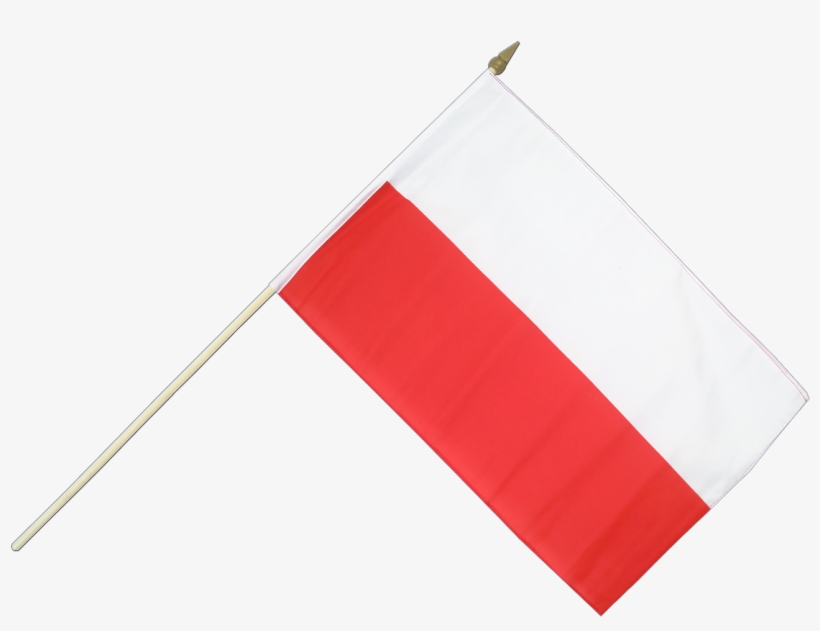 Unusual Flag Of Poland Hand Waving 12×18 Royal Flags - Flag, transparent png download
