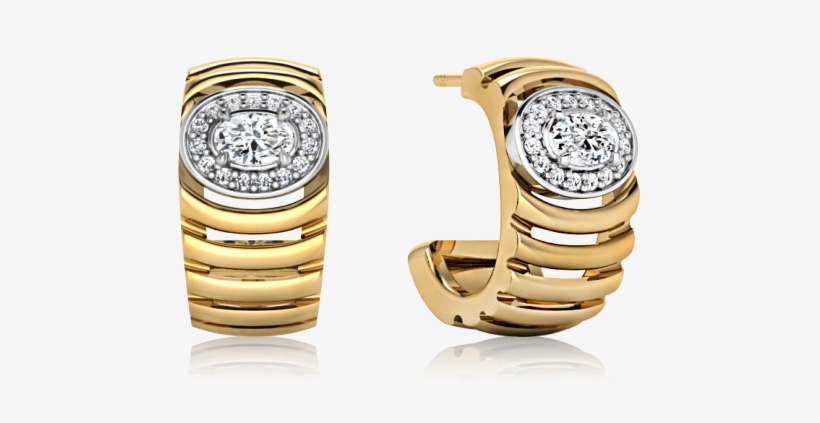 Pear Solitaire Diamond Ring - Earring, transparent png download