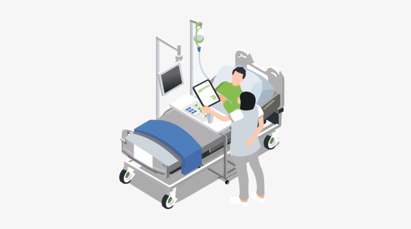 Image Transparent Library Healthcare Unify Suddenly - Patient On Bed Png, transparent png download