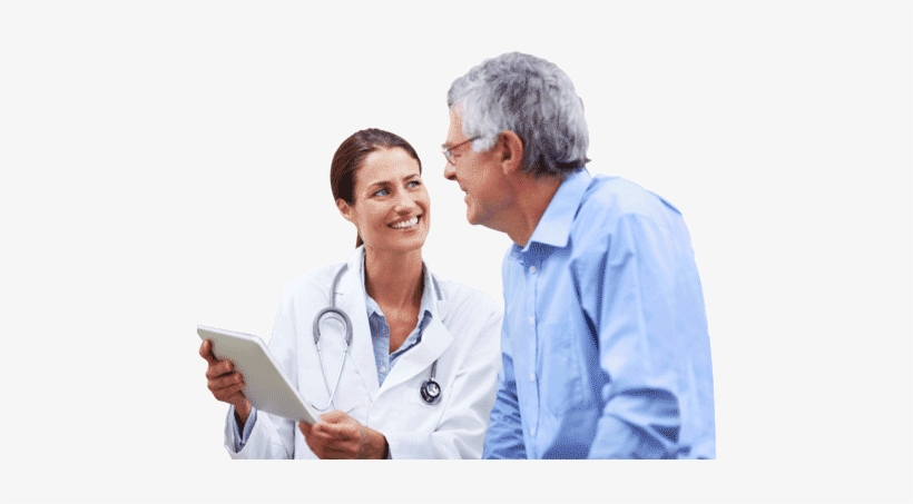 Why Idealmd - Doctor With Patient Png, transparent png download