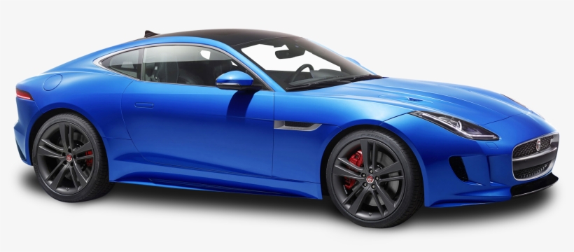 Jaguar F Type Luxury Sports Blue Car Png Image - Jaguar Car F Type Blue, transparent png download