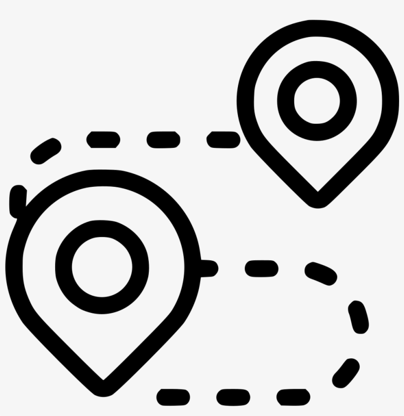Marker Direction Pin Plan Travel Svg Png Icon Free - Travel Icon Png Free, transparent png download