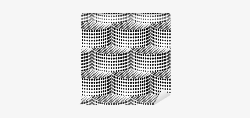 3d Cylinders Halftone Geometric Vector Seamless Pattern - Tropicana Express Hotel And Casino, transparent png download