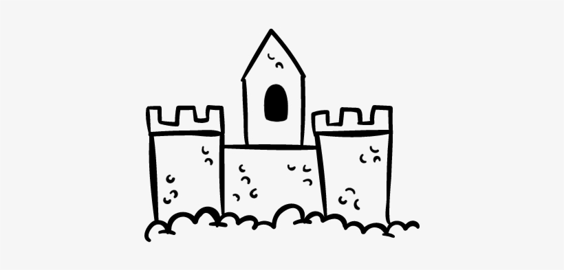 Sand Castle Vector - Icon, transparent png download