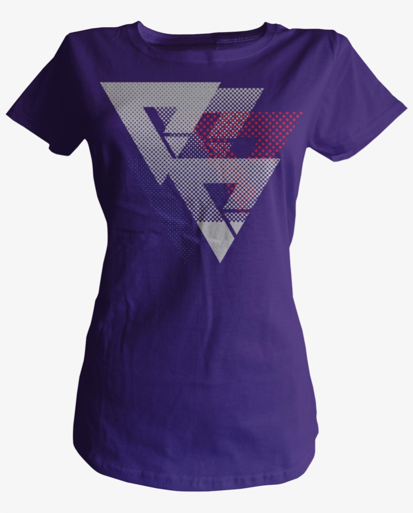 Halftone Womens Tee - We Are Nations, Inc., transparent png download