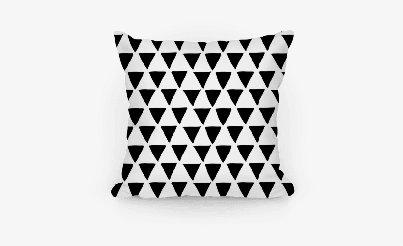 Triangle Pattern Pillow - Handbag Style Læder Taske, transparent png download