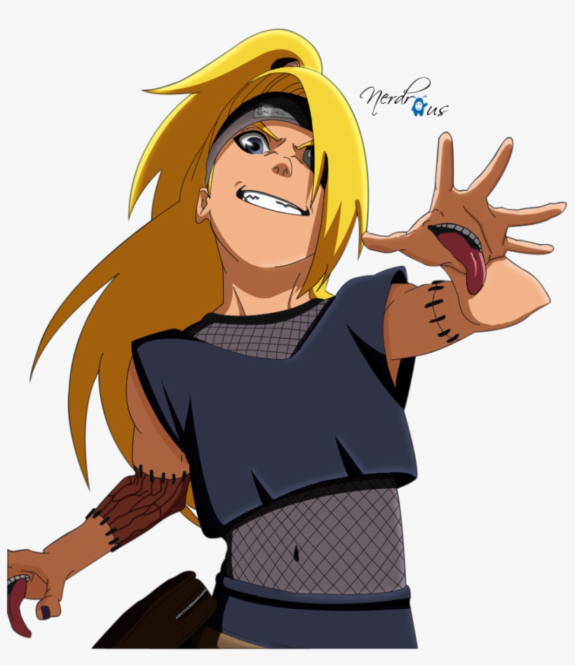 حصرياً اكبر مكتبة لرندرات ديدارا Deidara Hd Render - Deidara Vs Sasuke Render, transparent png download