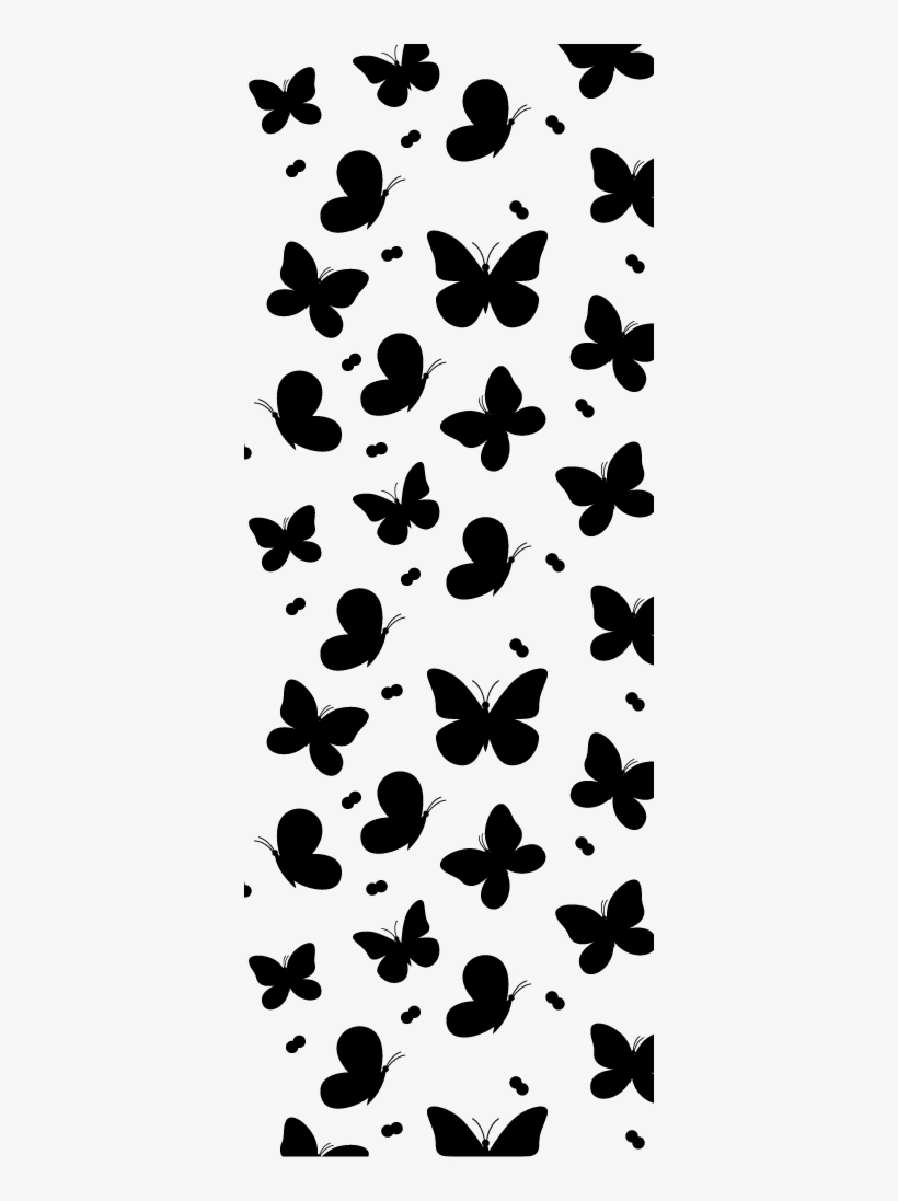 Autocolante Para Chuveiro Borboletas - Wallpaper, transparent png download