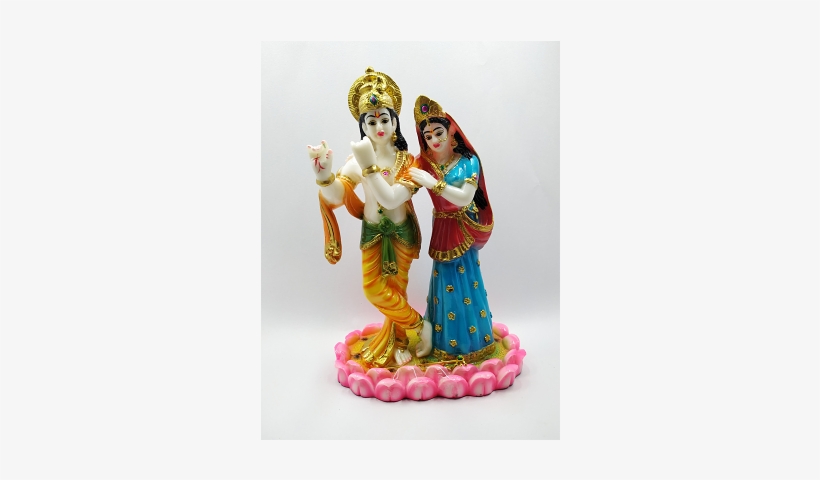Radha Krishna - Figurine, transparent png download