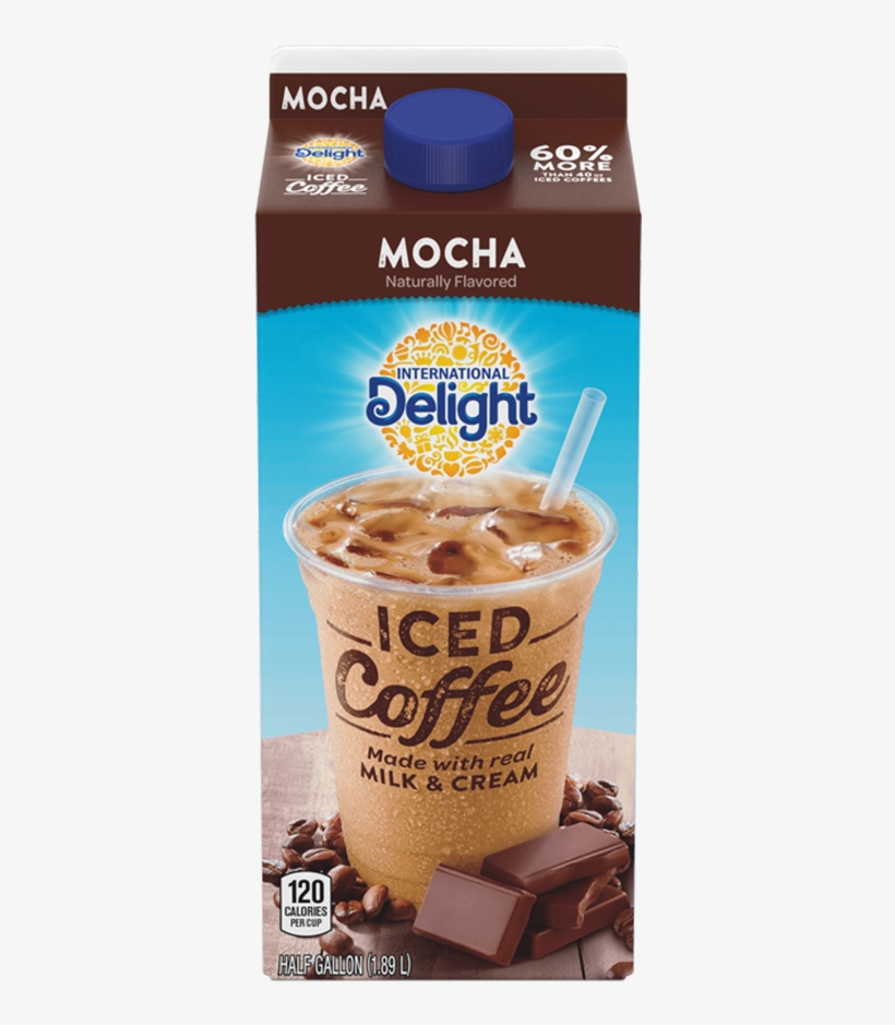 Mocha Flavored Iced Coffee - International Delight Caramel Macchiato Iced Coffee, transparent png download