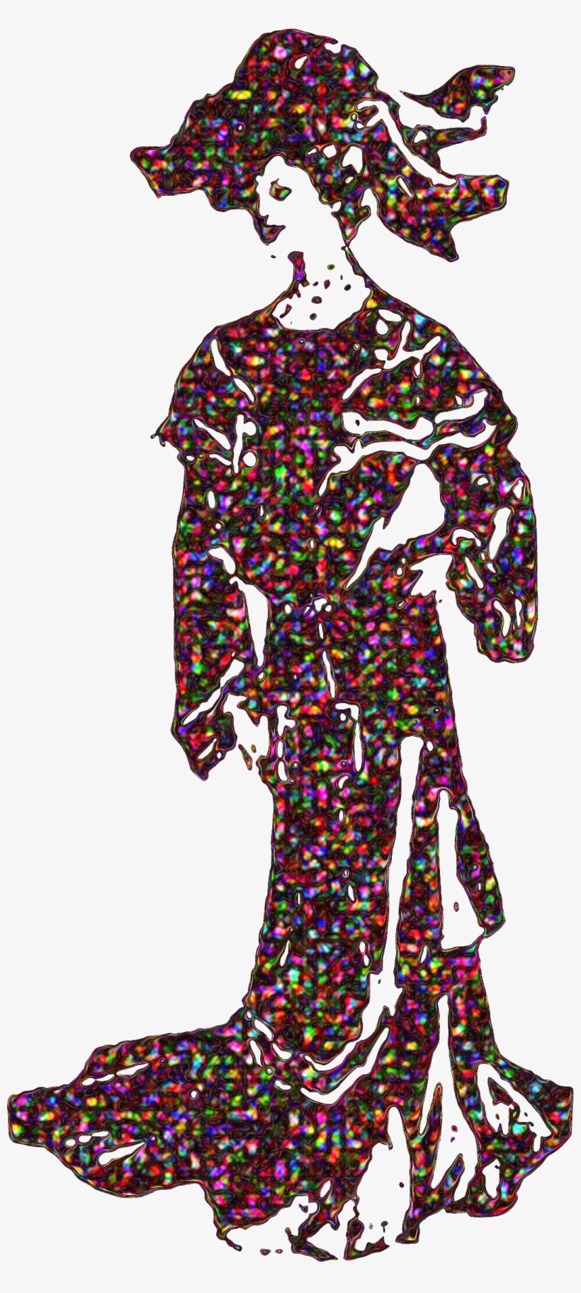 This Free Icons Png Design Of 1903 Lady Fashion - Portable Network Graphics, transparent png download