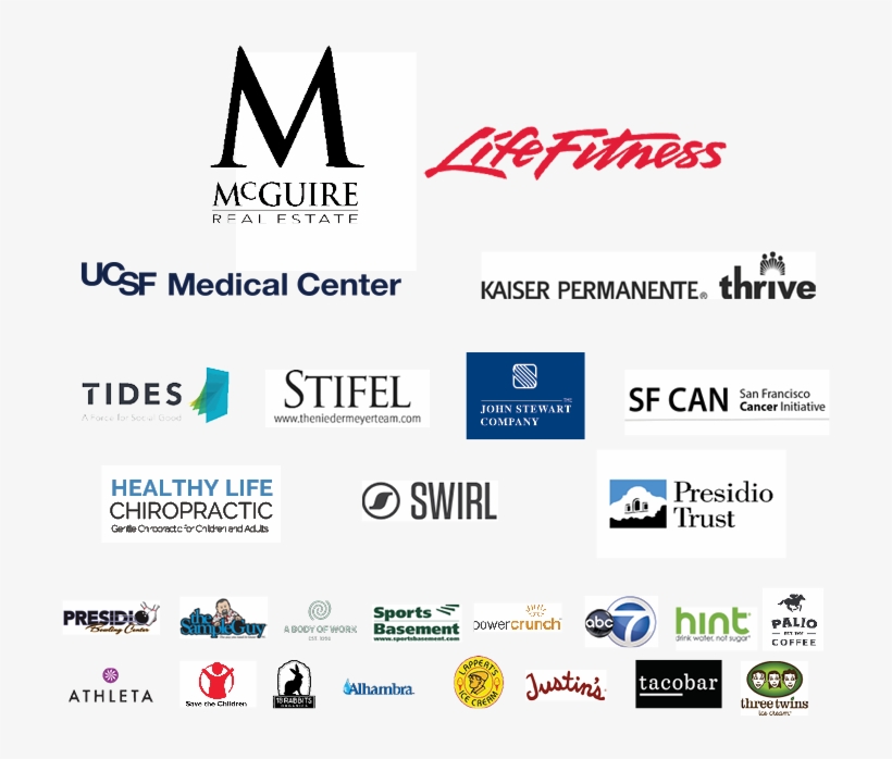 Thanks Again To Our 2018 Presidio Trail Run Sponsors - Life Fitness, transparent png download