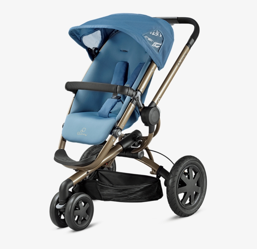 La Poussette Naissance Buzz De Quinny - Quinny Buzz Blue Charm, transparent png download