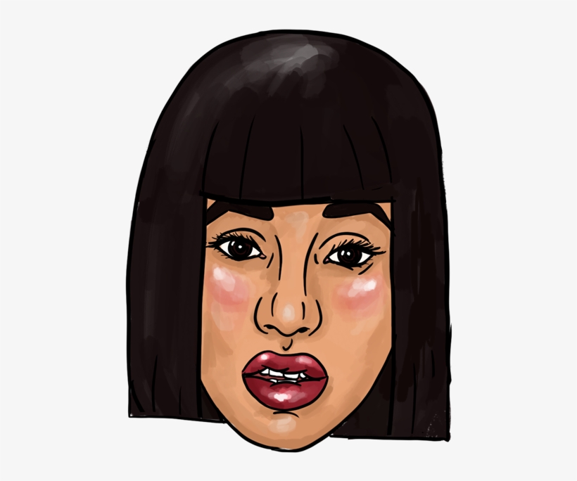 Bodak Yellow - Illustration, transparent png download