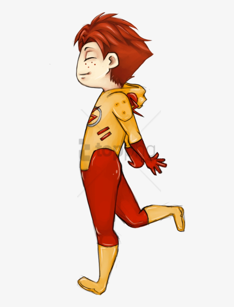Free Png Kid Flash Png Image With Transparent Background - Wally West, transparent png download