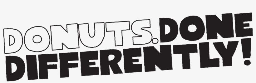 Donut Clipart Black And White - Black-and-white, transparent png download