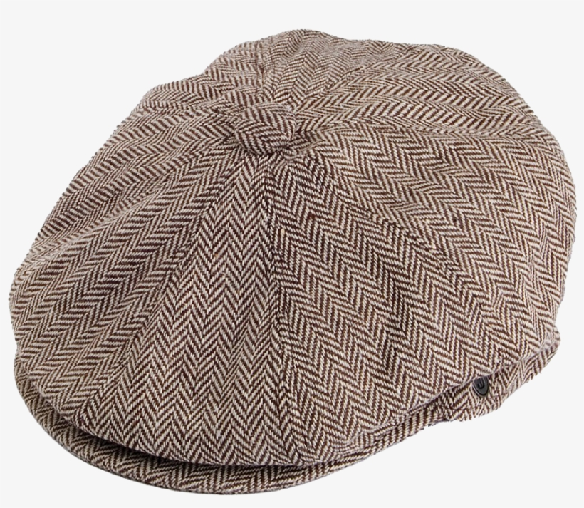 Jaxon Herringbone Newsboy Cap - Newspaper Boy Cap, transparent png download