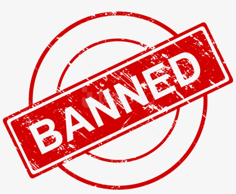 Free Png Banned Stamp Png - Banned Transparent Background, transparent png download