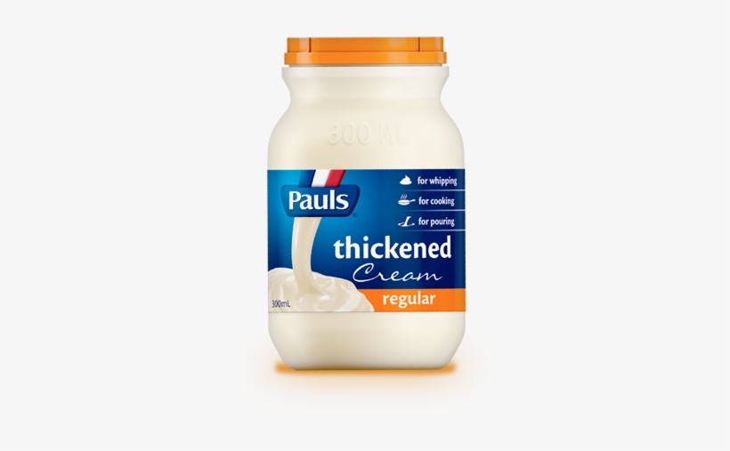 Pauls Thickened Cream 300ml, transparent png download