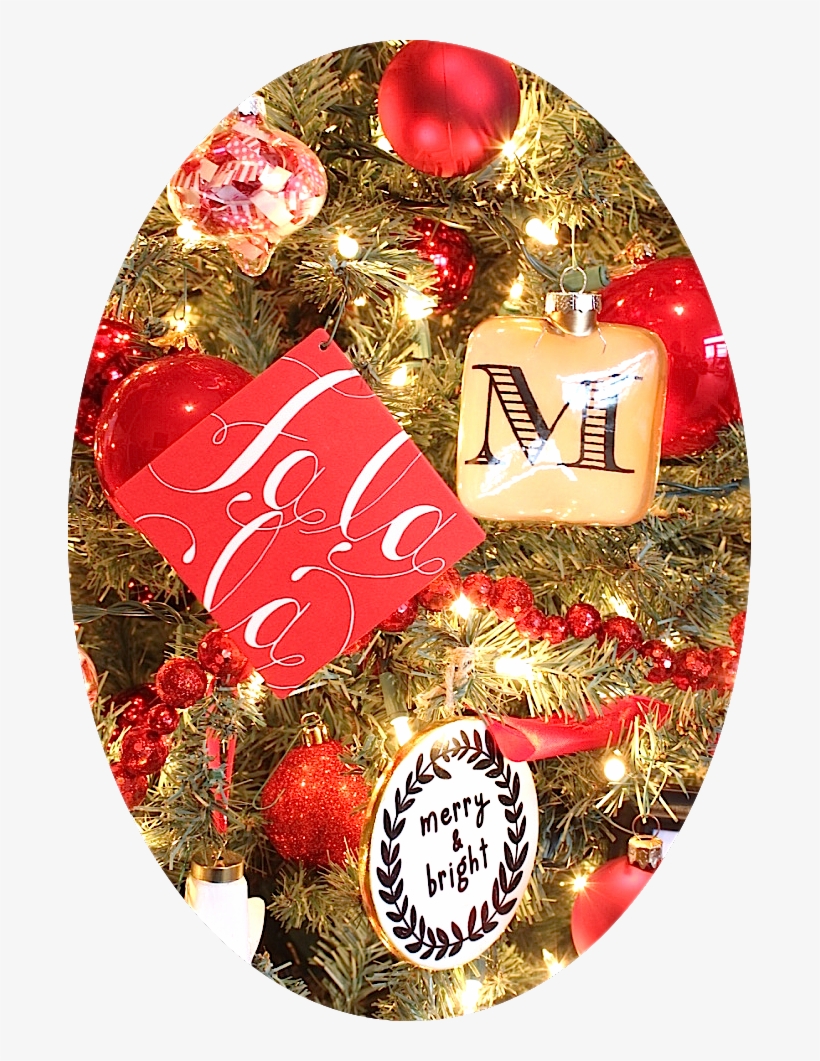 Christmas Tree Detail1 - Christmas Ornament, transparent png download