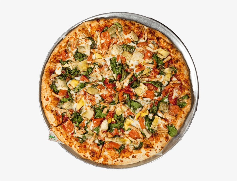 Pizza With Fresh Ingredients - Transparent Background Pizza Png, transparent png download