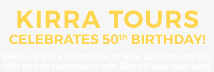 Kirra Tours Celebrates 50th Birthday Updated - Happy Birthday Rock, transparent png download