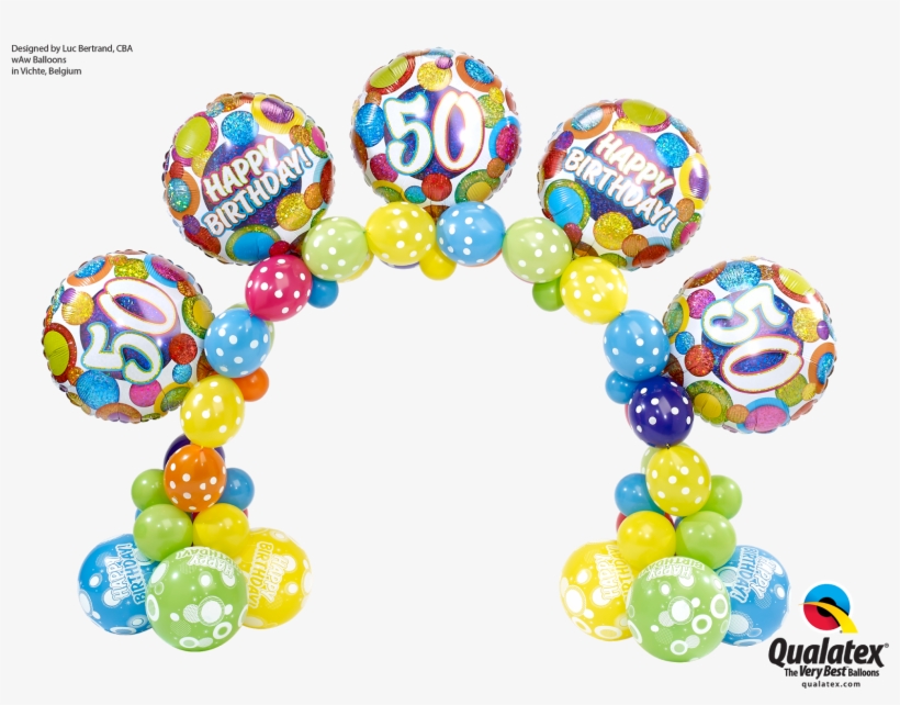 Balloon Transparent 50th Birthday - Balloon, transparent png download