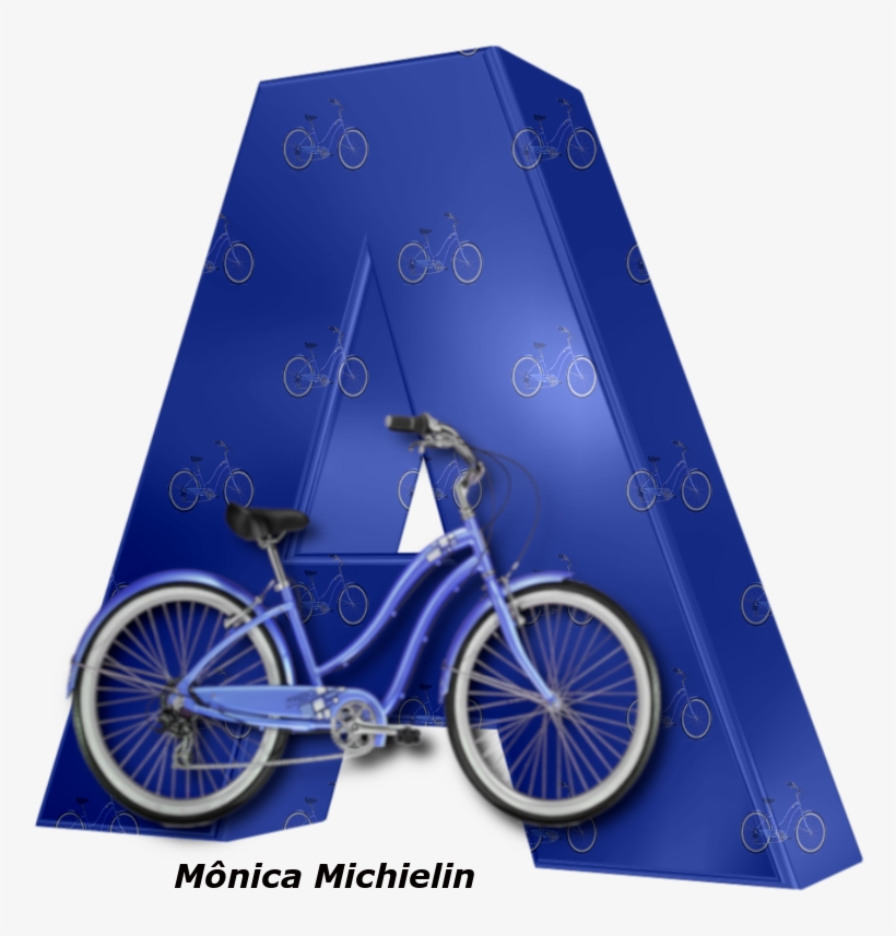Alfabeto De Bicicleta Png, Bicycle Bike Alphabet Png, - Mountain Bike, transparent png download