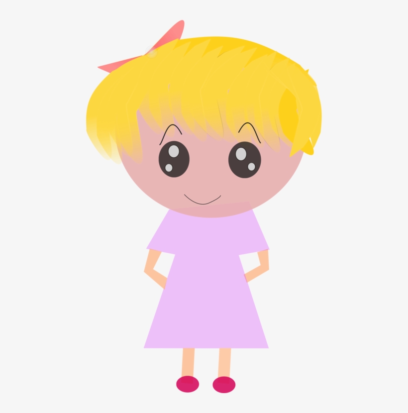 Cartoon Child Drawing Girl Eye - Cartoon, transparent png download