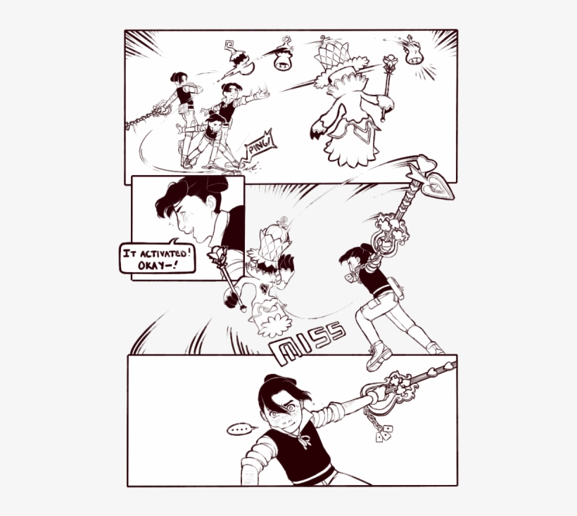 Even If Skills Activate They Can Still Miss, So You're - Cartoon, transparent png download