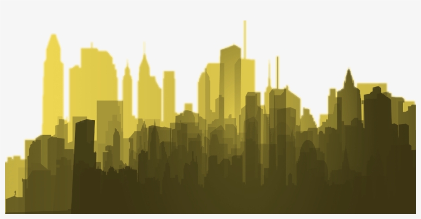 Transparent City Silhouette Png, transparent png download
